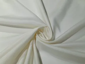 100% Pure Silk Original Double Horse Boski white ivory color Fabric 36" wide [9182]