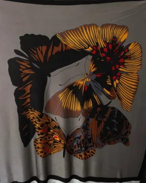 40" Butterfly Panel 100% Silk Jersey