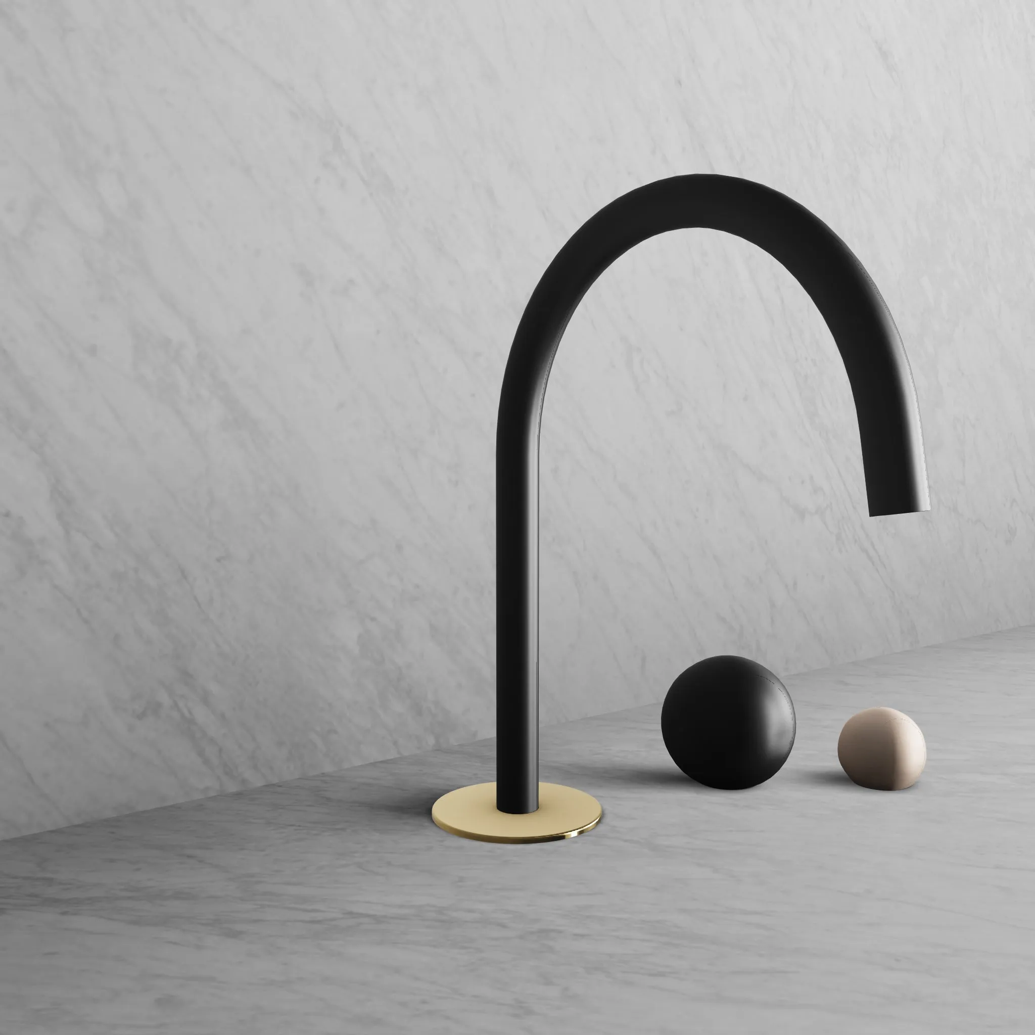 BARiL B35-8009-00L-KJ-050 Two-Handle Deck Mounted Lavatory Faucet