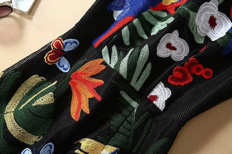Bloom Embroidered Dress