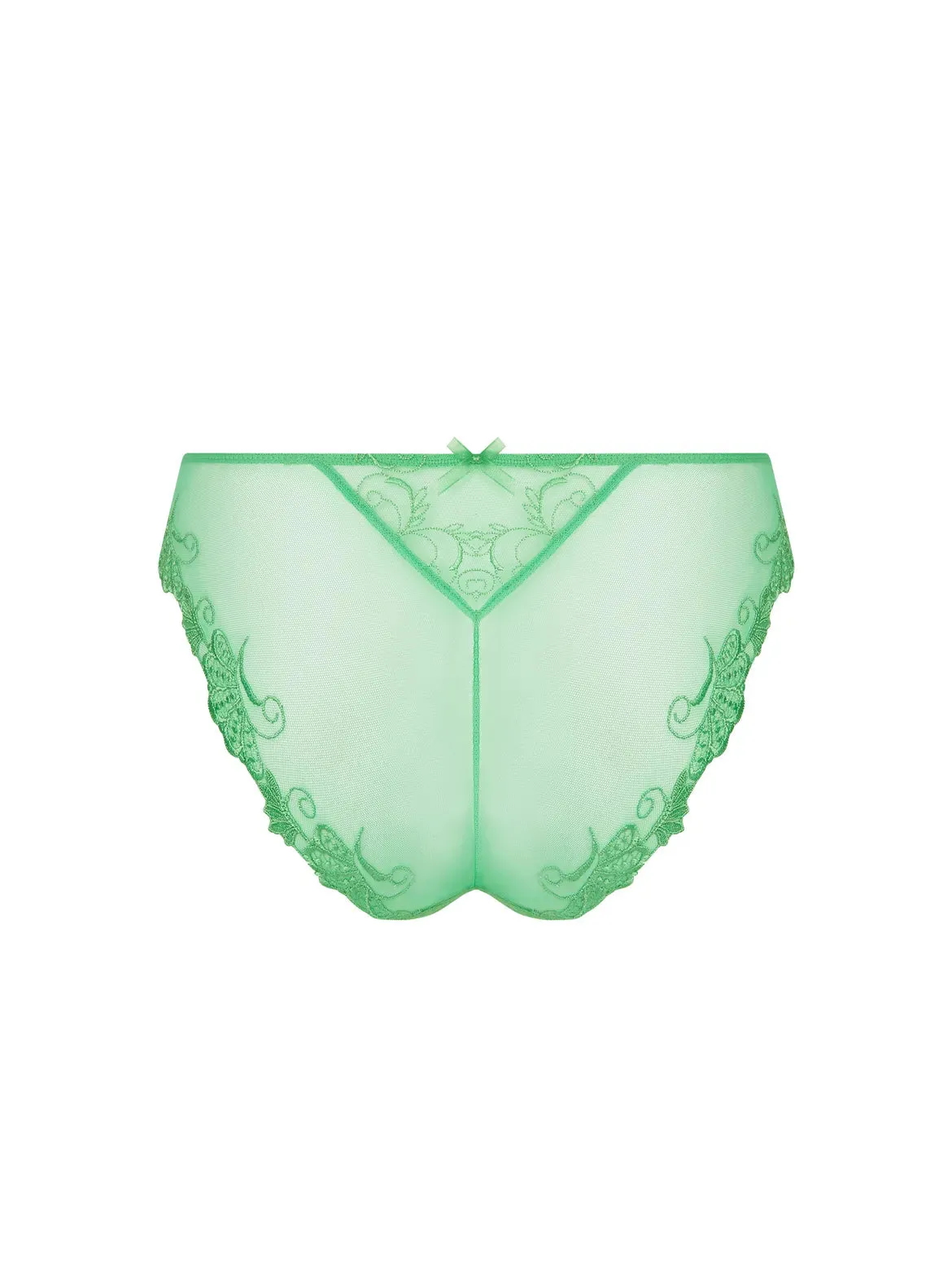 Dressing Floral in "Emeraude" Italian Brief By Lise Charmel - S-XXL