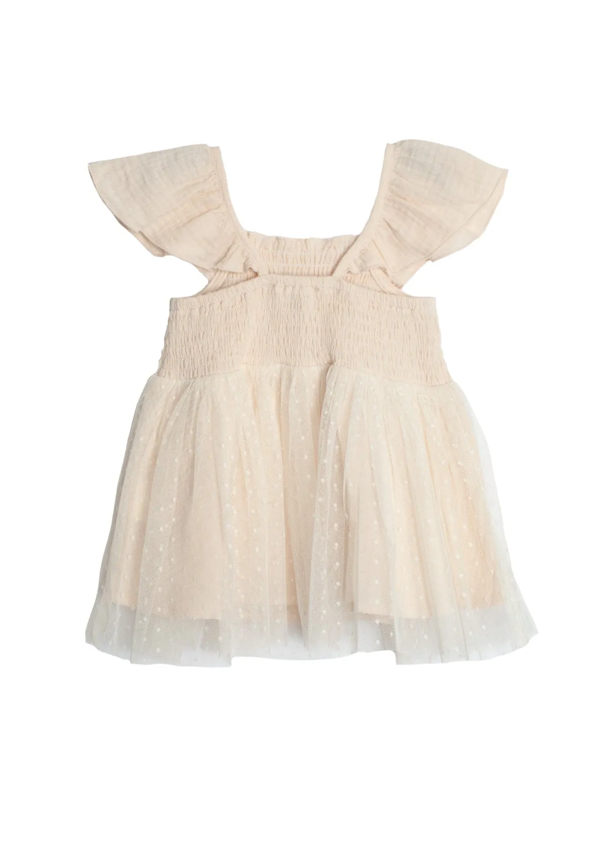 Eloise  Creme Toddler Dress