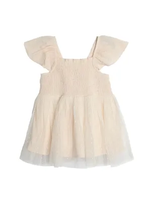 Eloise  Creme Toddler Dress