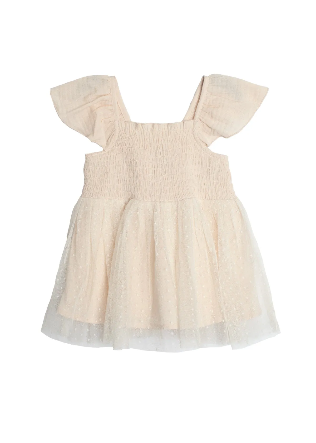 Eloise  Creme Toddler Dress