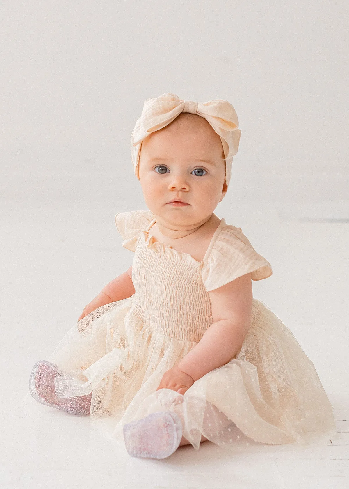 Eloise  Creme Toddler Dress