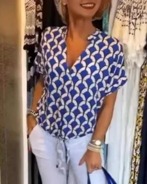 Ivyshape | Chic and Comfortable Casual Blouse