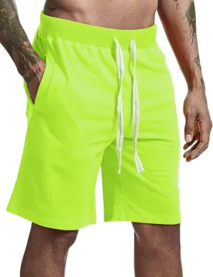 Men's Casual Cotton Athletic Shorts