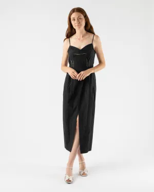 Nackiyé Juniper Dress in Noir
