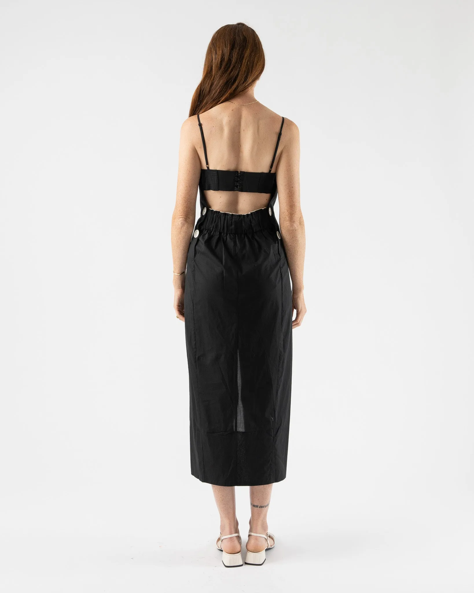Nackiyé Juniper Dress in Noir
