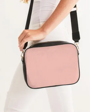 Pale Pastel Pink Red Crossbody Bag | Bright Pale Pastel Pink Red | C0M30Y22K0