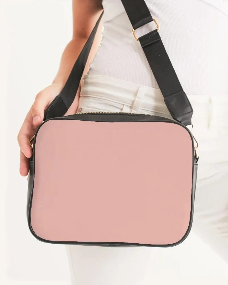Pale Pastel Pink Red Crossbody Bag | Bright Pale Pastel Pink Red | C0M30Y22K0