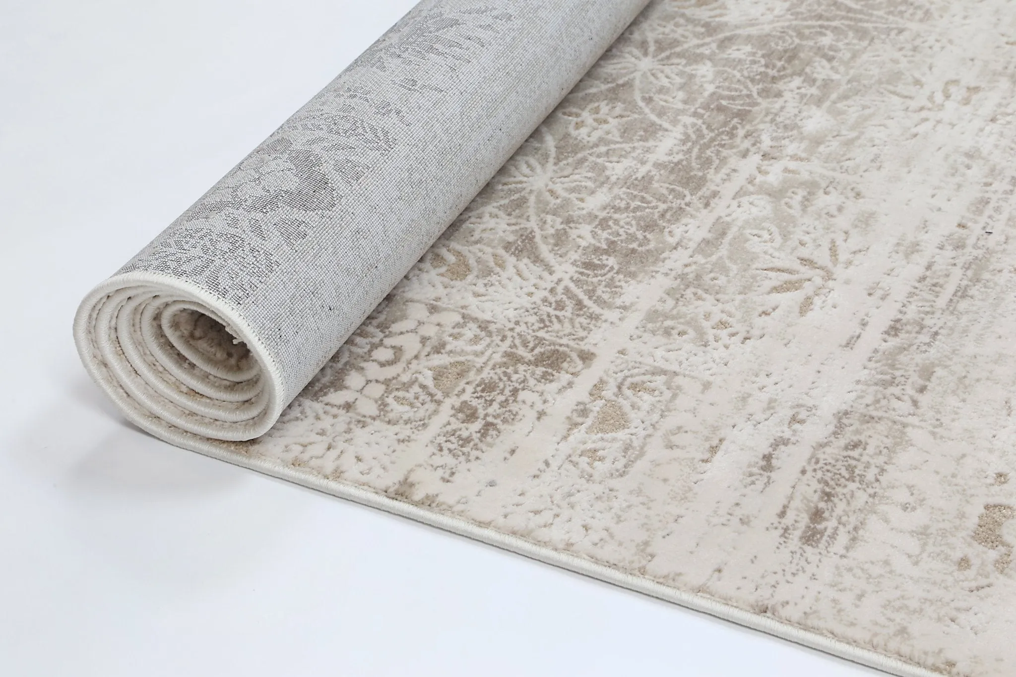 Paradise Solid Beige Modern Rug
