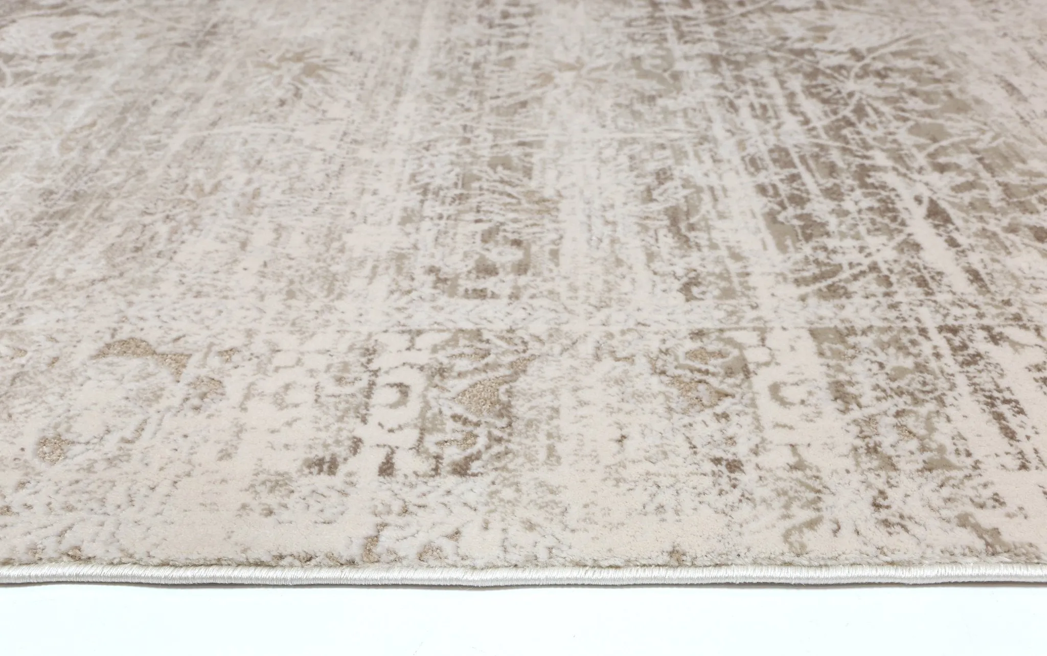 Paradise Solid Beige Modern Rug