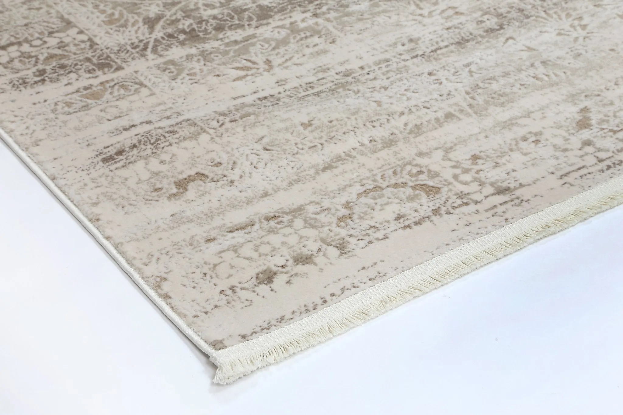 Paradise Solid Beige Modern Rug