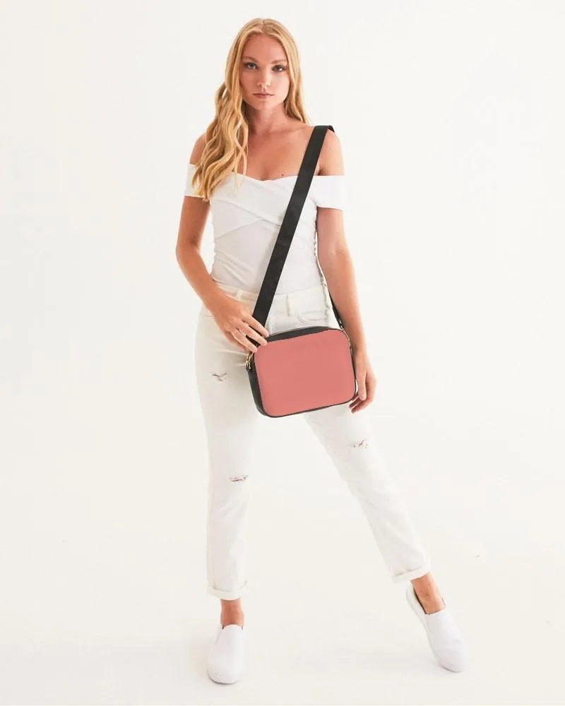Pastel Pink Red Crossbody Bag | Bright Pastel Pink Red | C0M60Y45K0