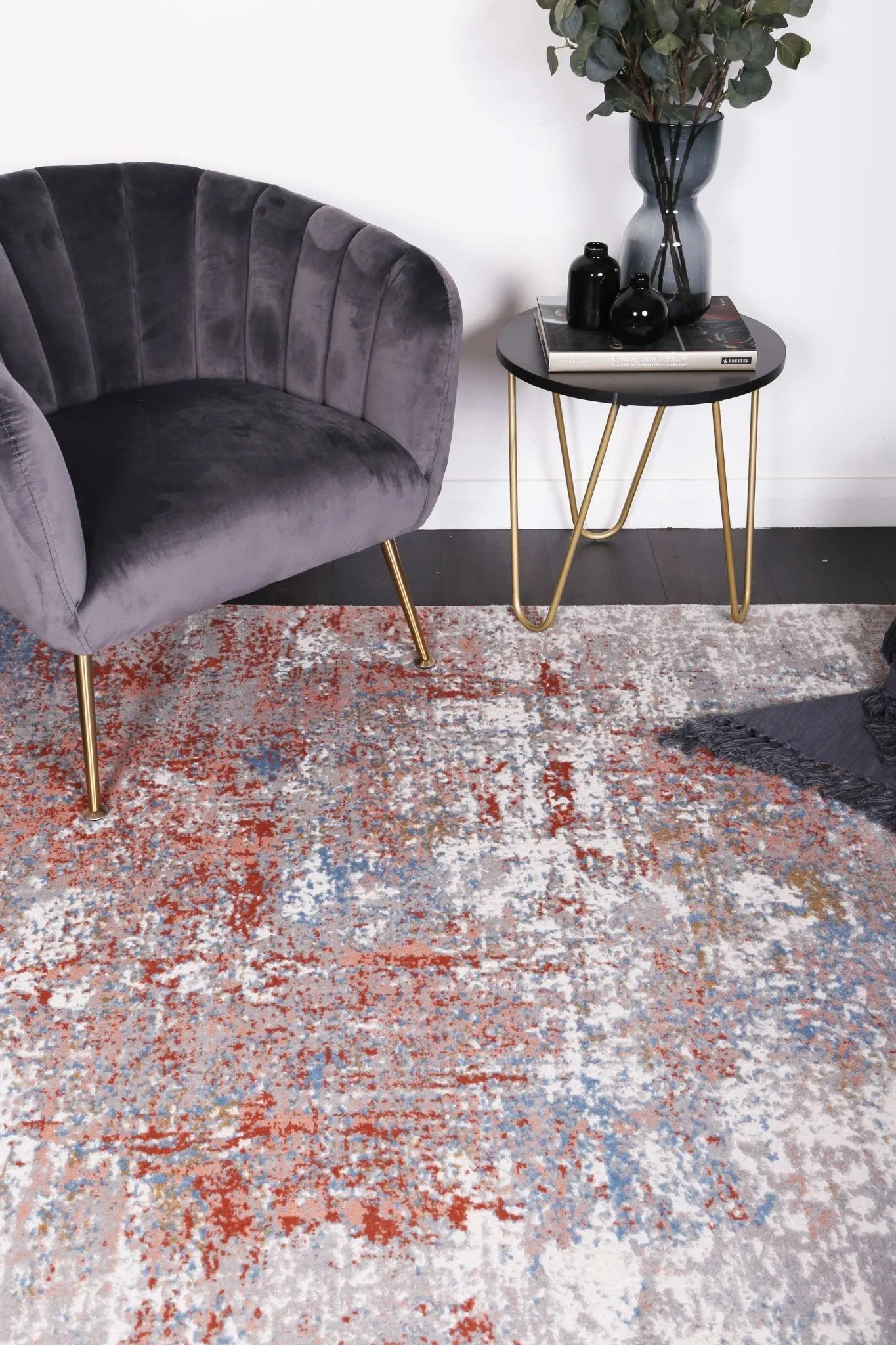 Santana Multi Colour Modern Rug