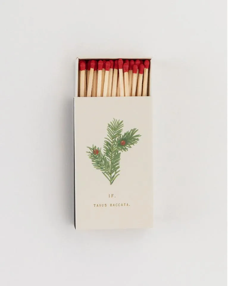 Vintage Botanical Matchbox  (3 styles)